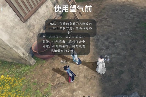 逆水寒望气怎么打开