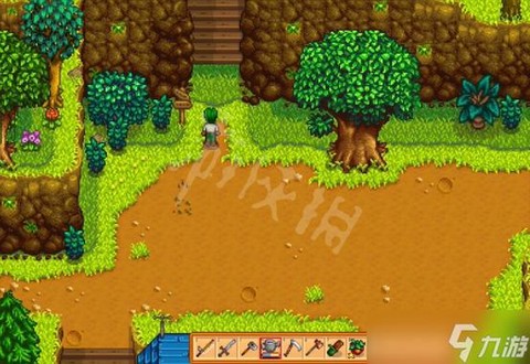 星露谷物语温泉怎么去